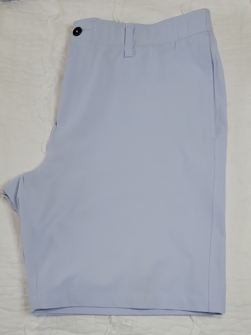 UA Golf Performance Shorts 40 Powder Blue Stretch EUC